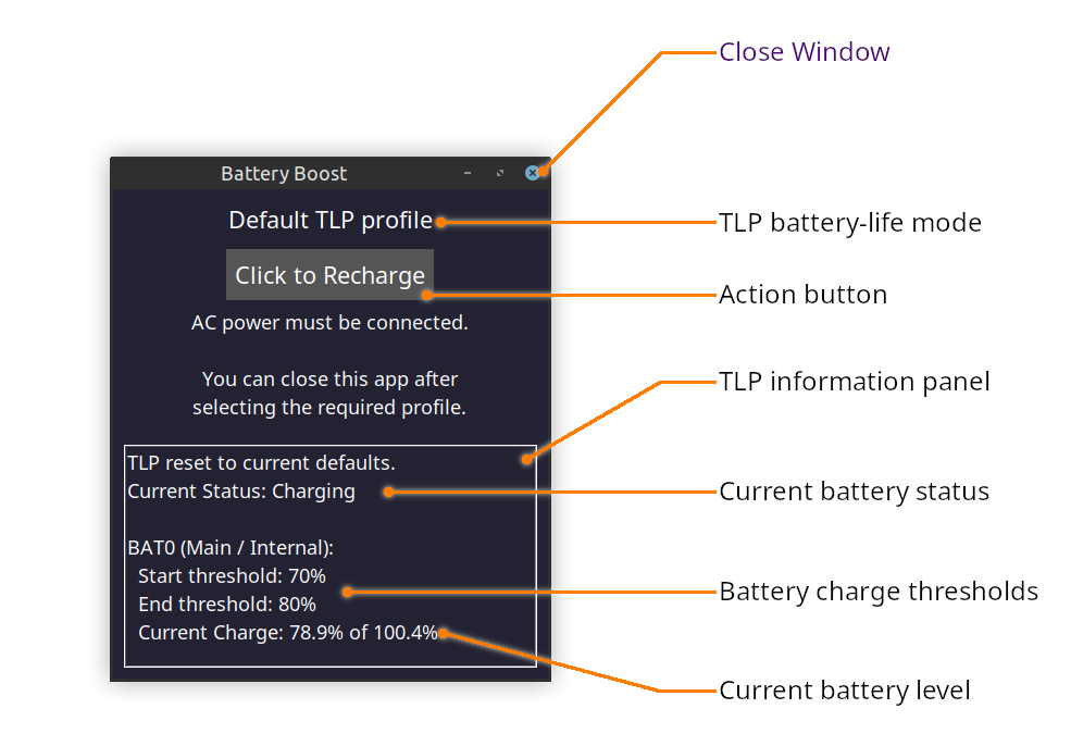 BatteryBoost screenshot